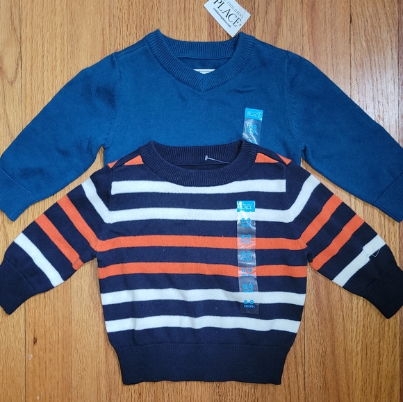 Pair of NWT Boys sweaters, 6-9 months - Picture 1 of 1